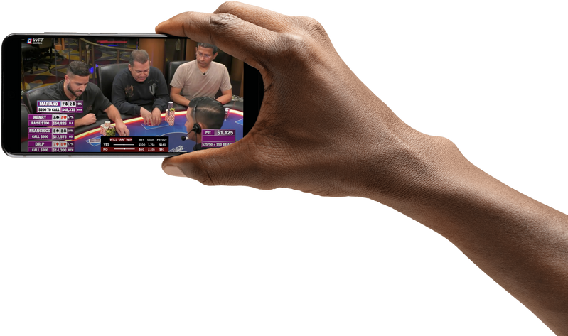 Mobile Poker Interface